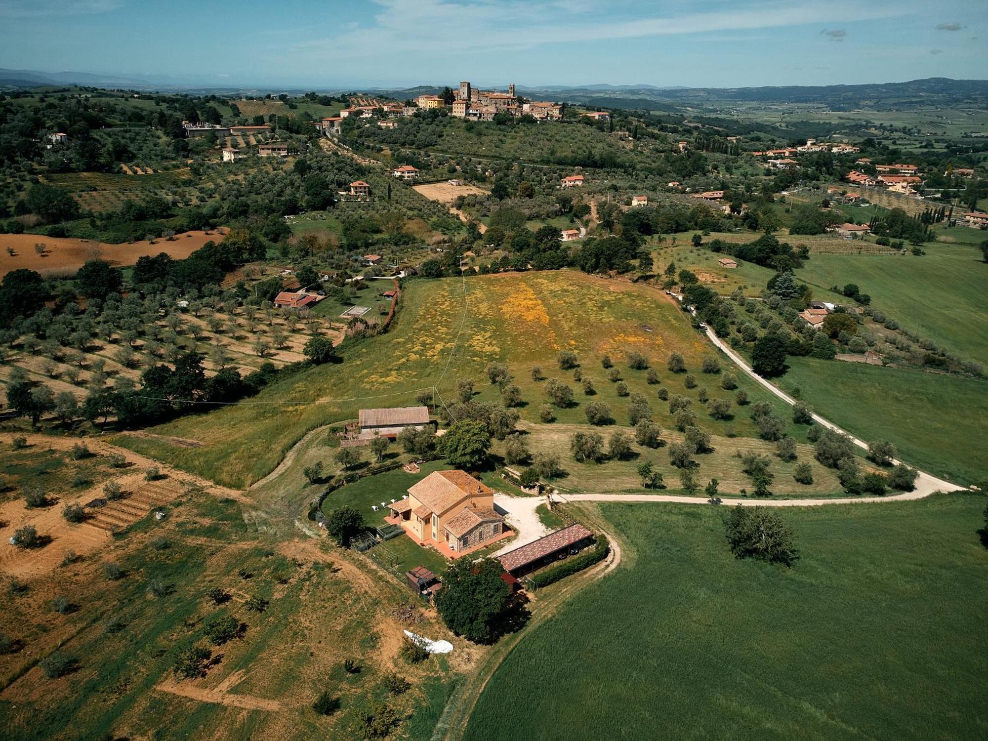 8380 Agriturismo Il Saragiolo มันชาโน ภายนอก รูปภาพ