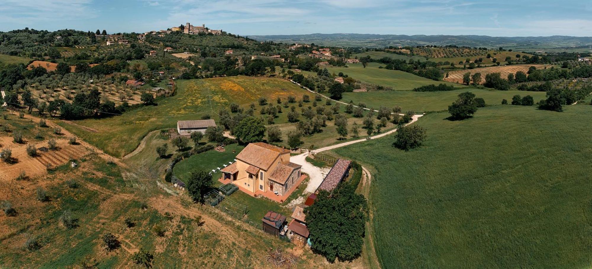 8380 Agriturismo Il Saragiolo มันชาโน ภายนอก รูปภาพ