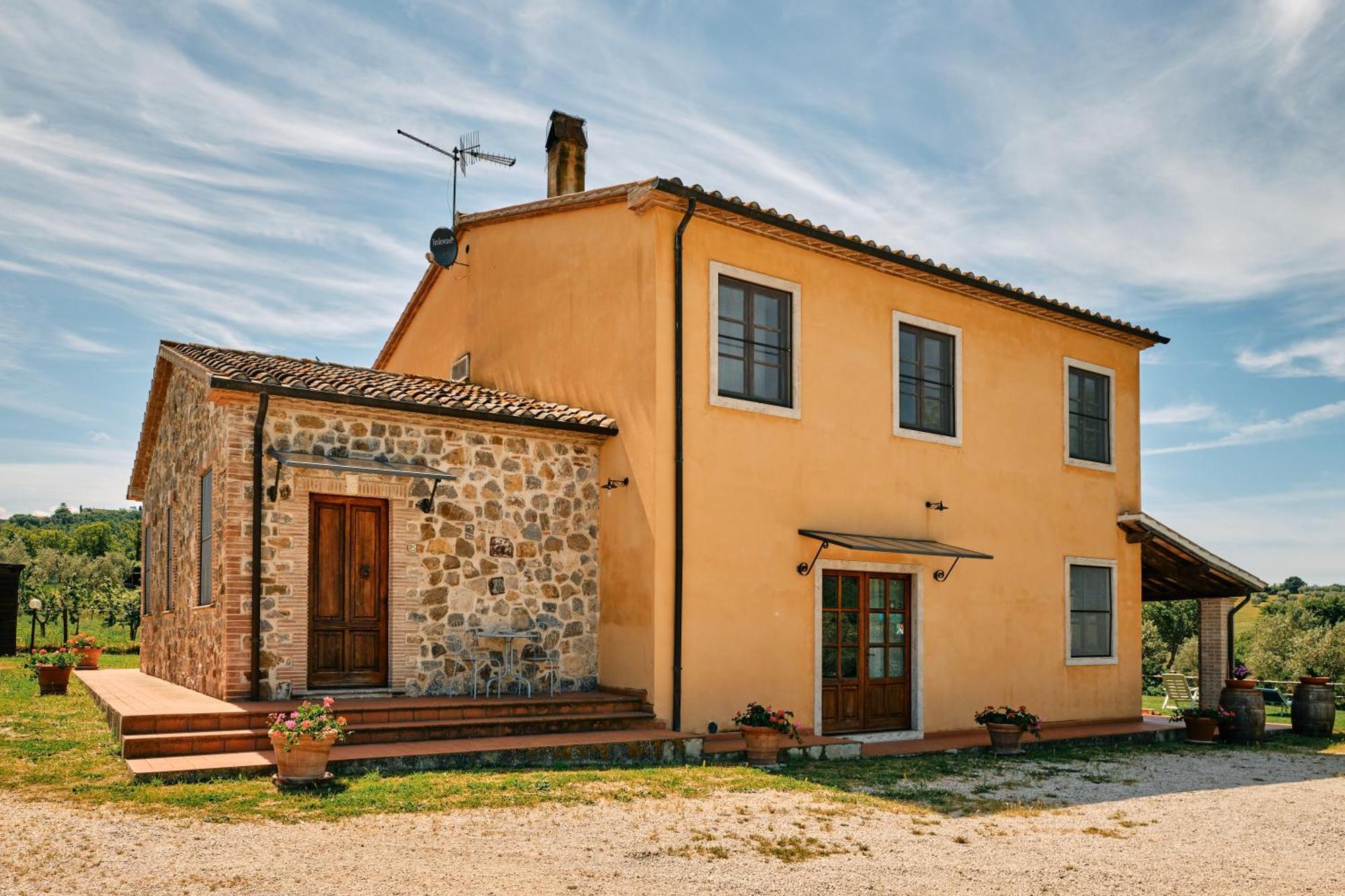 8380 Agriturismo Il Saragiolo มันชาโน ภายนอก รูปภาพ