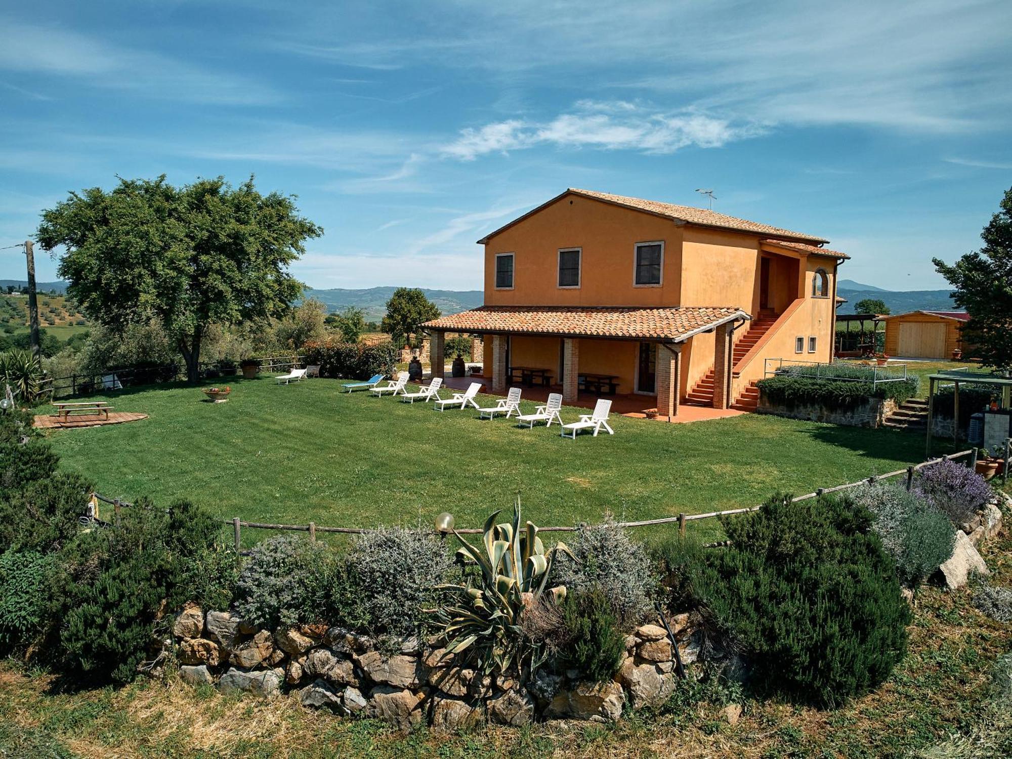 8380 Agriturismo Il Saragiolo มันชาโน ภายนอก รูปภาพ